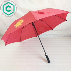 Belgium market auto open 130cm full fiberglass frame with grand brank logo printing golf umbrella