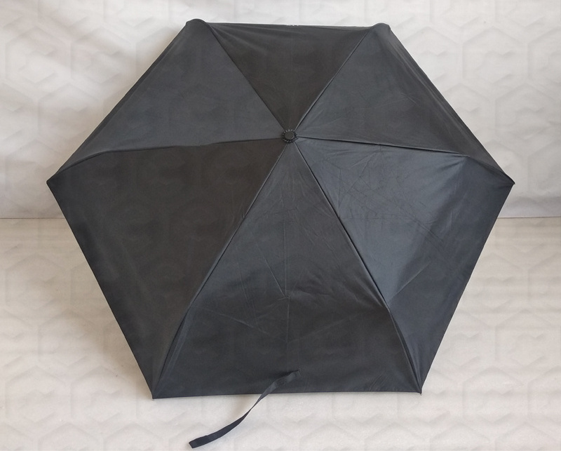 High quality black coated fabric auto open and close 20inch 6k 3 folding mini umbrella