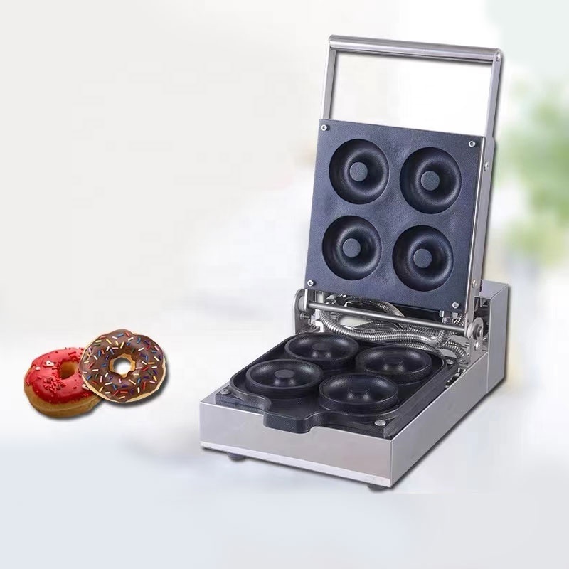 Commercial Electric machine donuts professionnel 4 Holes Donut Baking Machine Mini Donut Maker