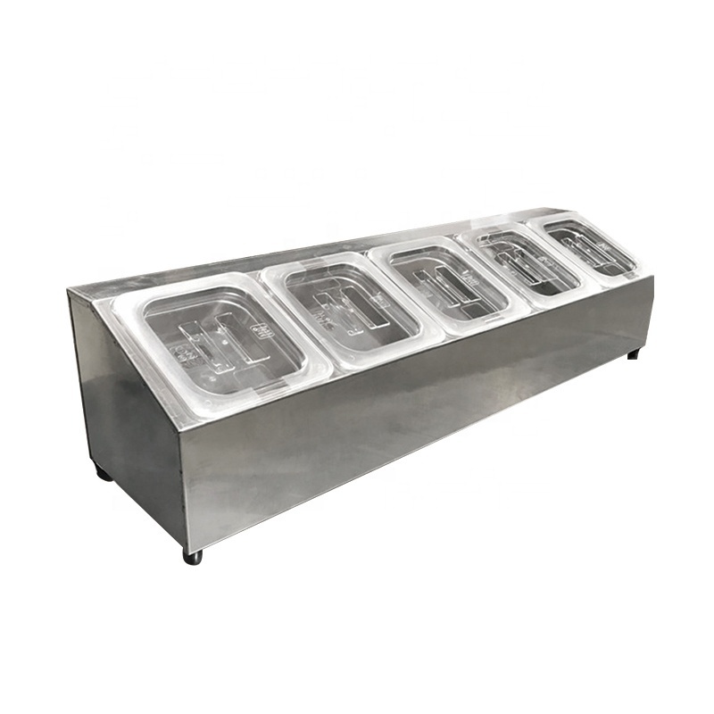 Dual Steam Table Kitchen Soup Station/ Catering Restaurant Food Warmer/ Cafeteria Buffet Line Equipment