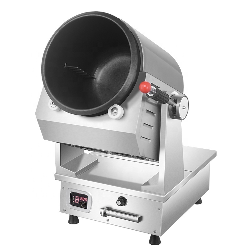 360 Rotation Cooking Machine Restaurant Automatic Stir Fry Machine Automatic Intelligent Cooking Robot Fried Rice Machine