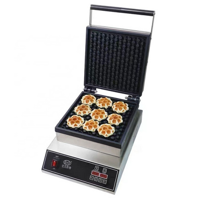 Best Price Stainless Steel Bubble Waffle Making Machine Most Popular Belgian Honeycomb Waffle Maker