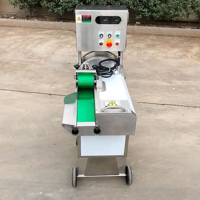 Industrial Electric Cutter Lettuce Asparagus Leek Cutting Machine Green Mango Dice Okra Cutting Machines