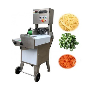 Industrial Electric Cutter Lettuce Asparagus Leek Cutting Machine Green Mango Dice Okra Cutting Machines