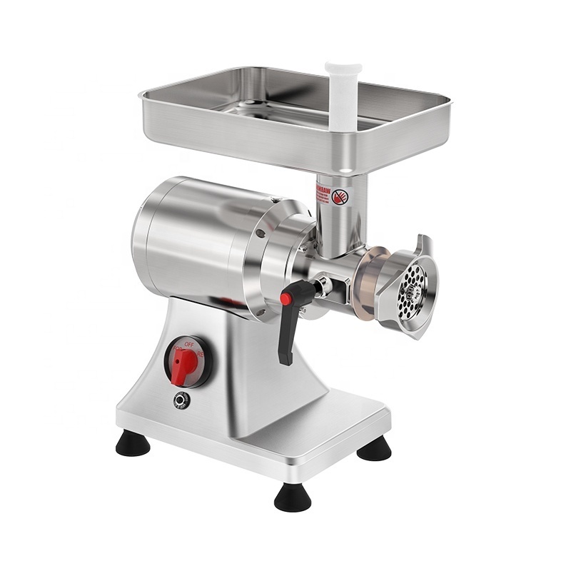 735W22# Stainless Steel Industrial Commercial Electric Sausage Meat Grinder powerful Slicers Machine Meat Grinders