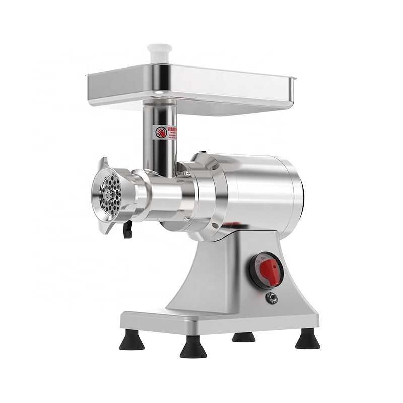 735W22# Stainless Steel Industrial Commercial Electric Sausage Meat Grinder powerful Slicers Machine Meat Grinders