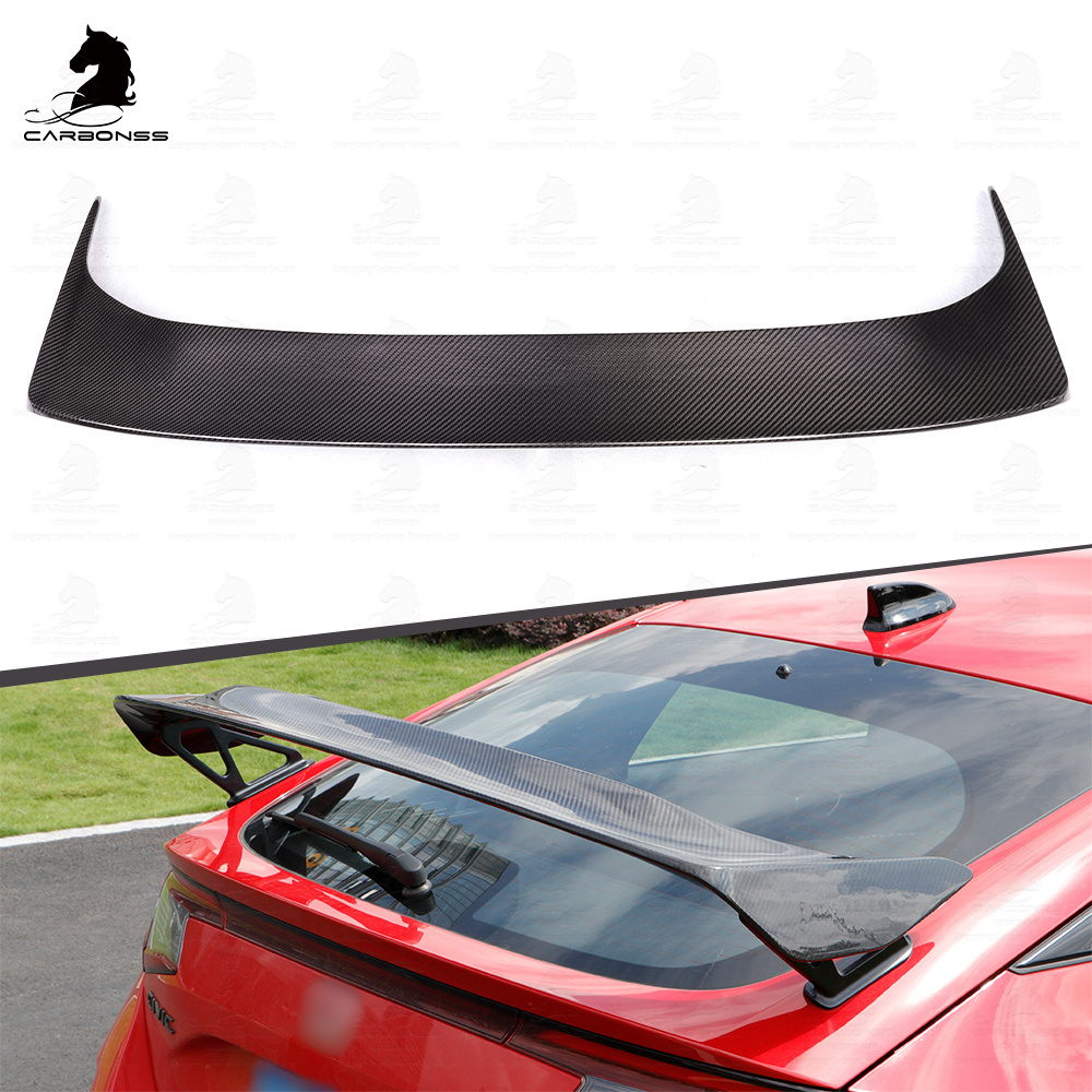 Auto Spoiler Dry Carbon Fiber Type R Style Rear Wing Spoiler For Honda Civic 11th 2022+