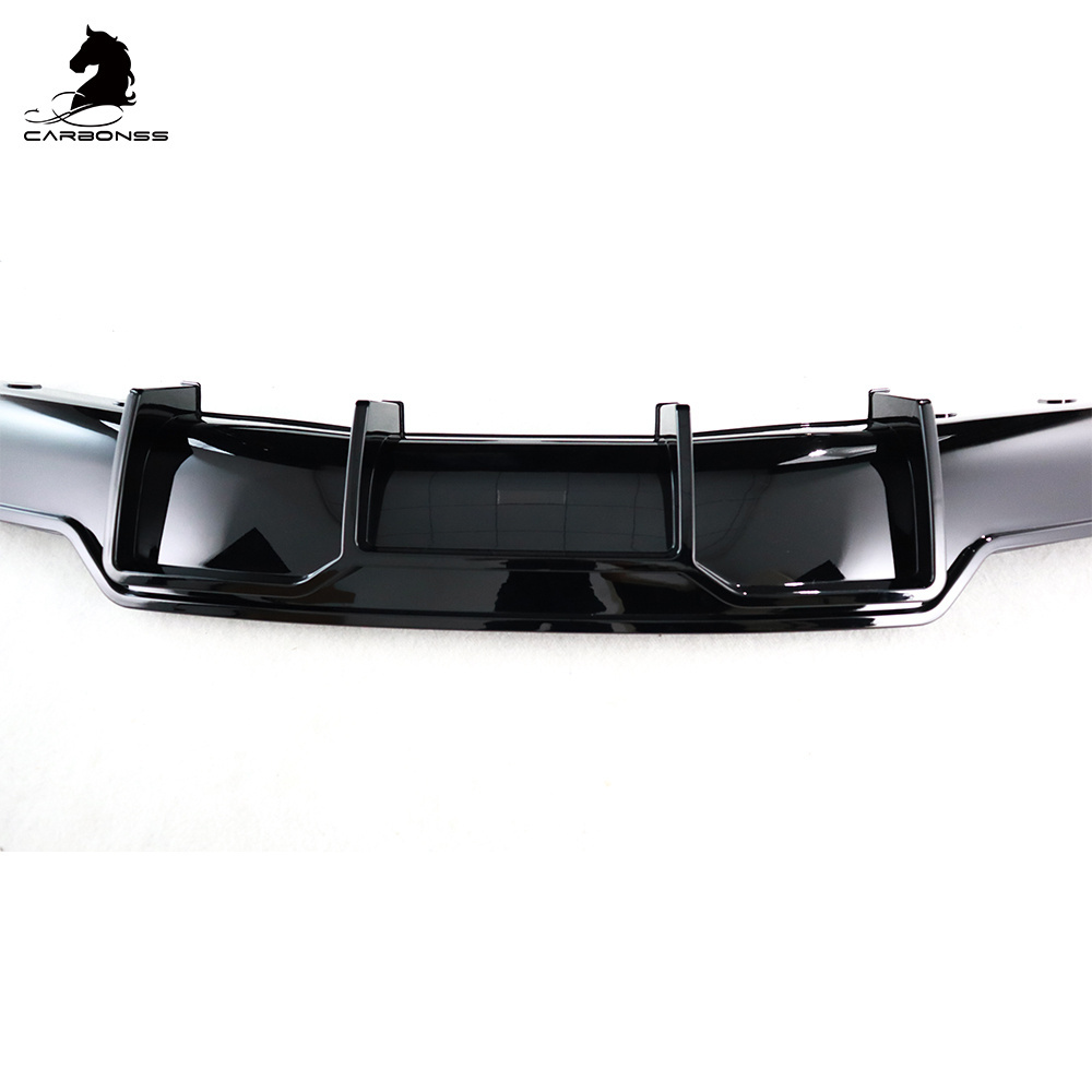 Gloss Black Rear Diffuser Body Kit Rear Bumper Diffuser For Tesla Model 3