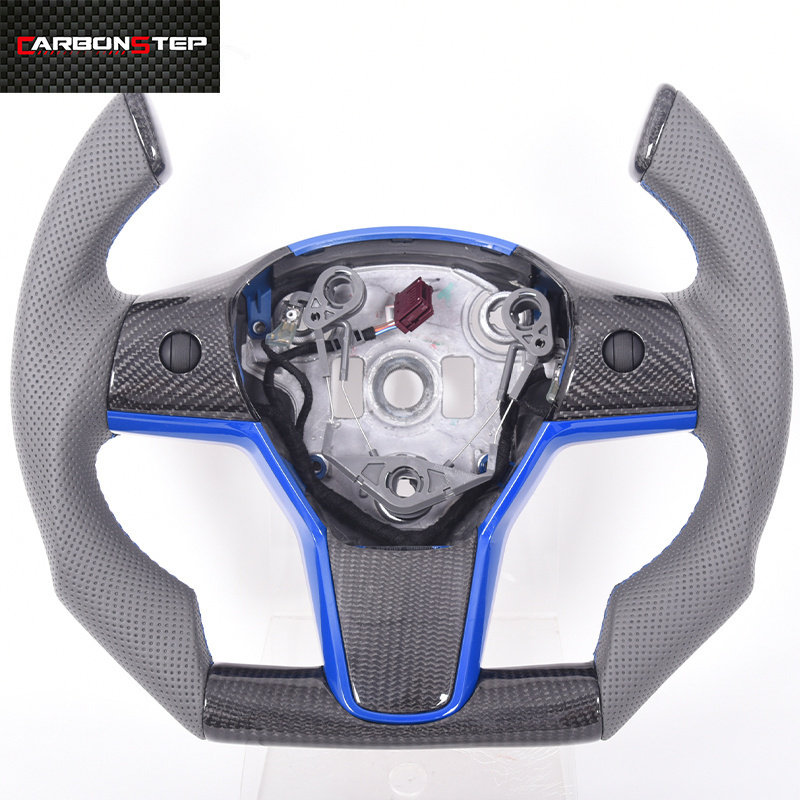 2021 new F1 carbon fiber steering wheel for Tesla ModelX