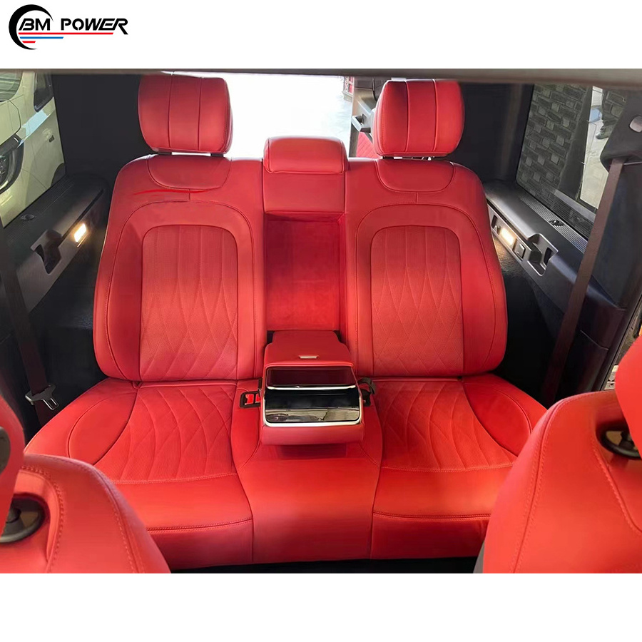 W464 W463A G class car seat with or without table armrest G Wagon G500 G63 G400 rear chair rear seat luxury interior parts