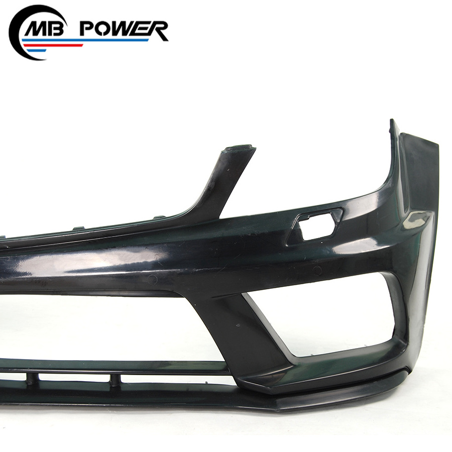 High Quality C CLASS W204 4D style frp material 11-14y body kit with front bumper rear bumper roof spoiler and fender duct