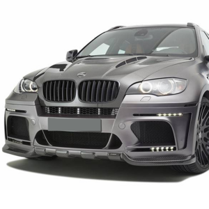 X6 E71 HM style body kits for X6 E71 to HM style with front bumper hood fenders exhaust system rear spoiler for X6 E71 auto part