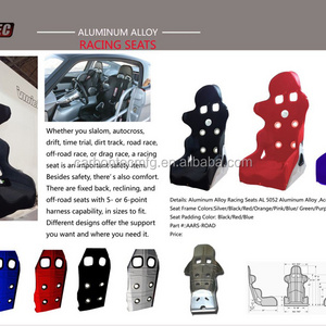 Auto Racing Seats/Aluminum Alloy Racing Car Seats