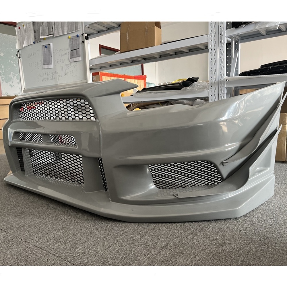 Body Parts GTR Front Bumper For 2009-2015 MITSUBISHI Lancer Front Bumper Body Kits