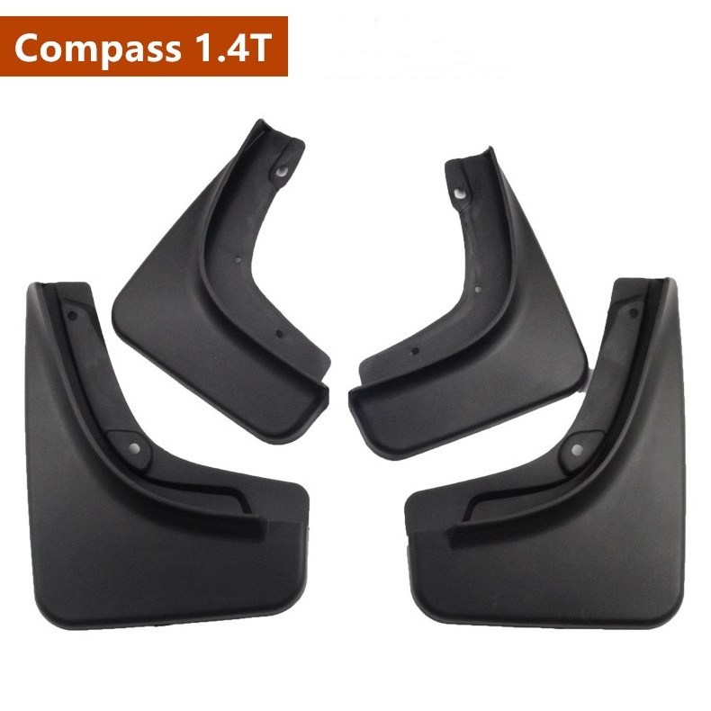 Accessories Car Fender Mudguards for JEEP Compass 2017 2018 2019 PP Material Mudflaps Splash Guards Mud Flap