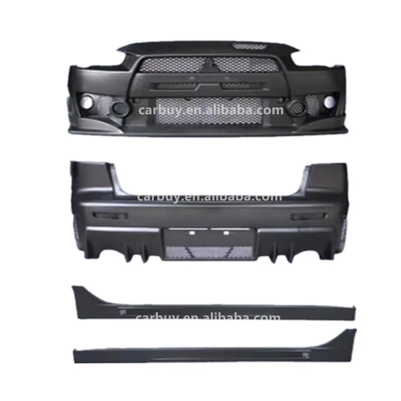 Body Kits FQ400 Front Rear Bumper For Mitsubishi Lancer 2009-2015 Bodykit Car Bumper Auto Parts Body Kit