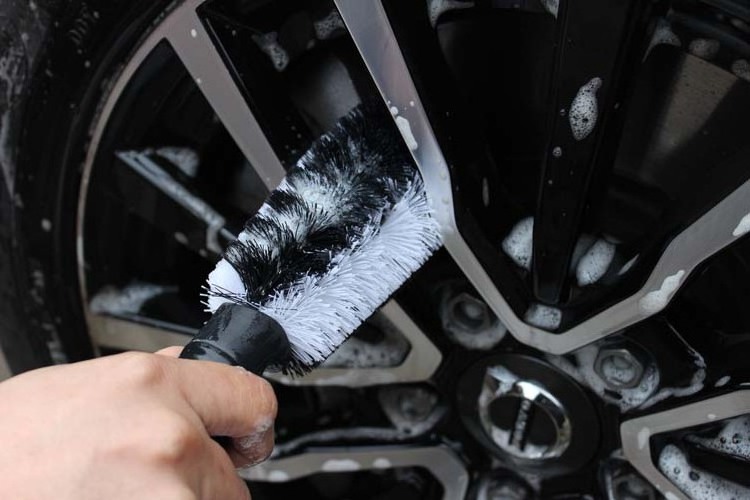 Multi-Purpose Brush Detailing Uk Brushes For Tires Rim Cleaner Motorcycle Tire Car Wheel Brush India