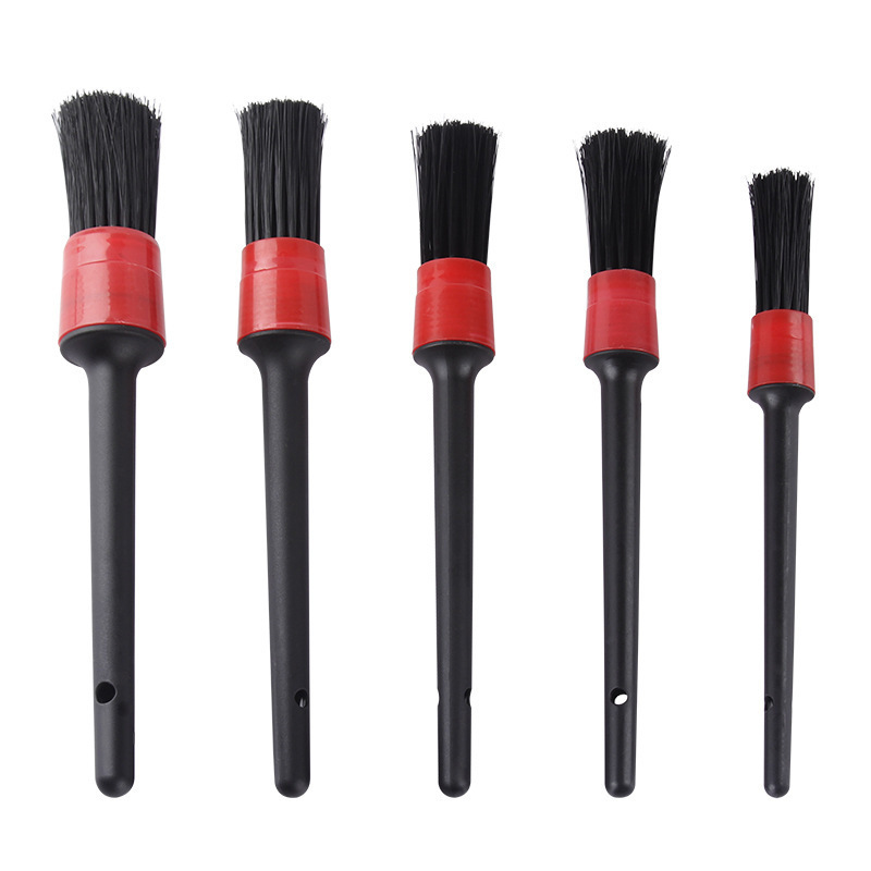 Folding Microfiber Car Air Outlet Clean Brush Interior Dust Brush Wholesale Car Use Detailing Brush Kit Set