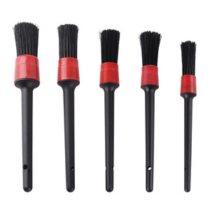 Folding Microfiber Car Air Outlet Clean Brush Interior Dust Brush Wholesale Car Use Detailing Brush Kit Set