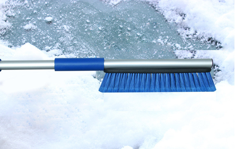 Wholesale Auto Multifunctional Snow Brush With Eva Cotton Long Snow Shovel 5 Row Brush Automotive Supplies