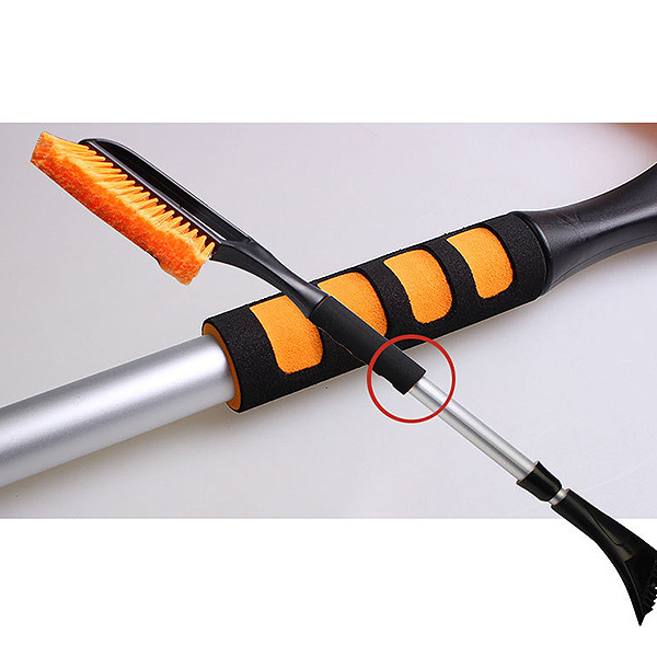 High Quality Car Snow Shovel Retractable Snow Brush Cleaning Tool Ice Scraper Car Accessory