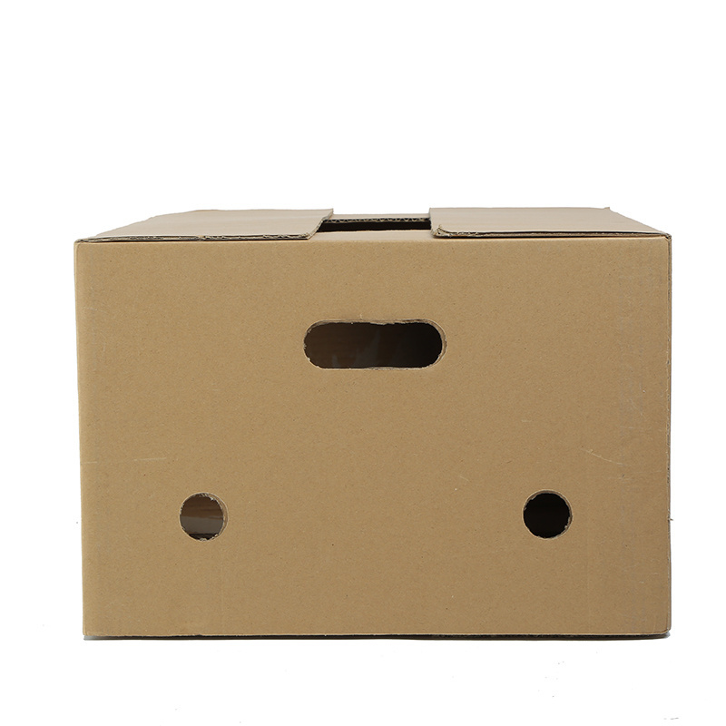 wholesale high quality hard corrugated cardboard shipping packing fruit tomato vegetable paper packaging box