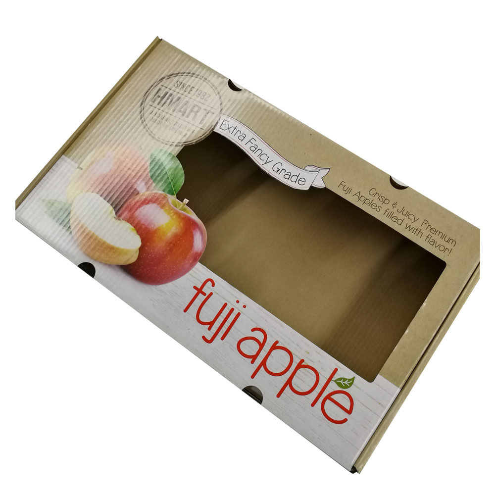 2023 Wholesale Custom vegetable fruit mango banana packing corrugated carton box