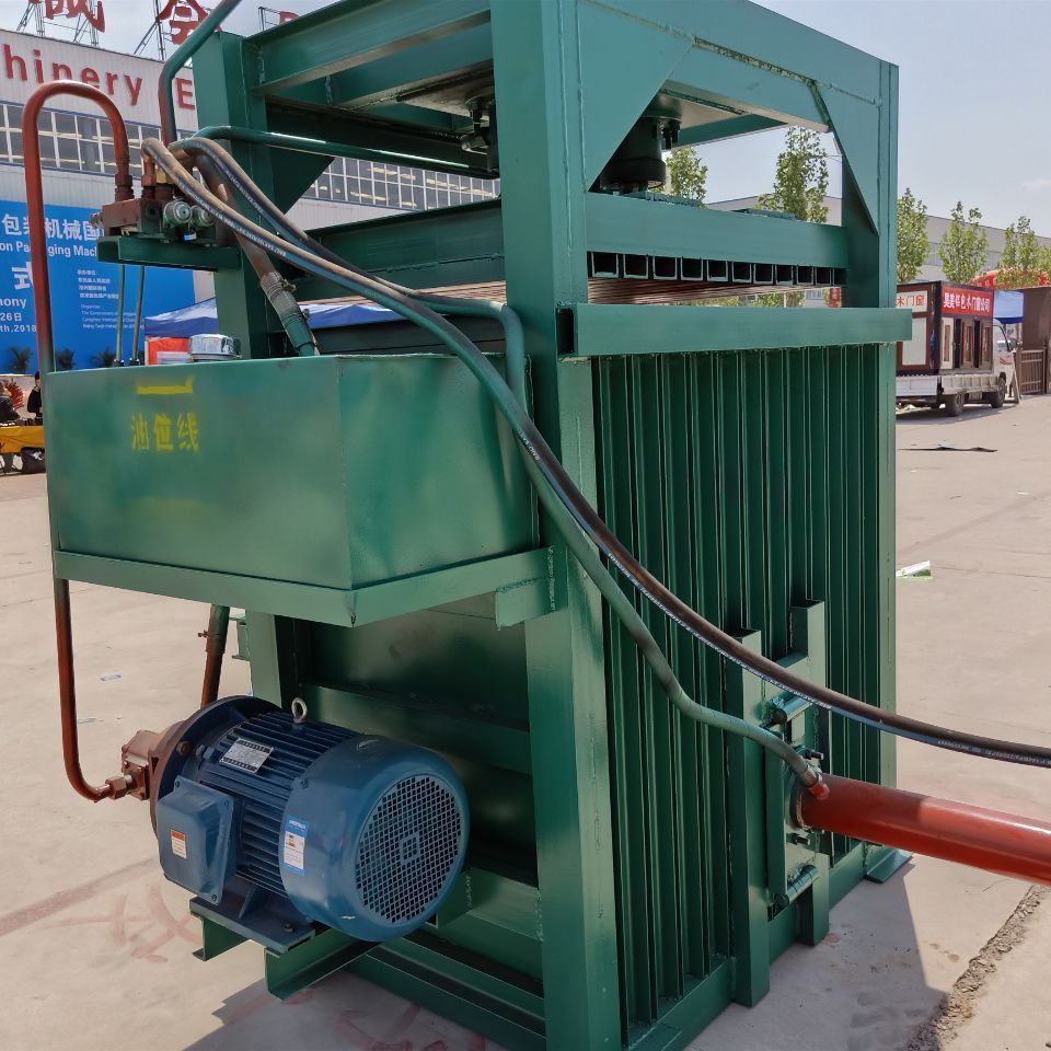 Vertical Hydraulic carton paper cardboard  press baler / Waste paper baling machine