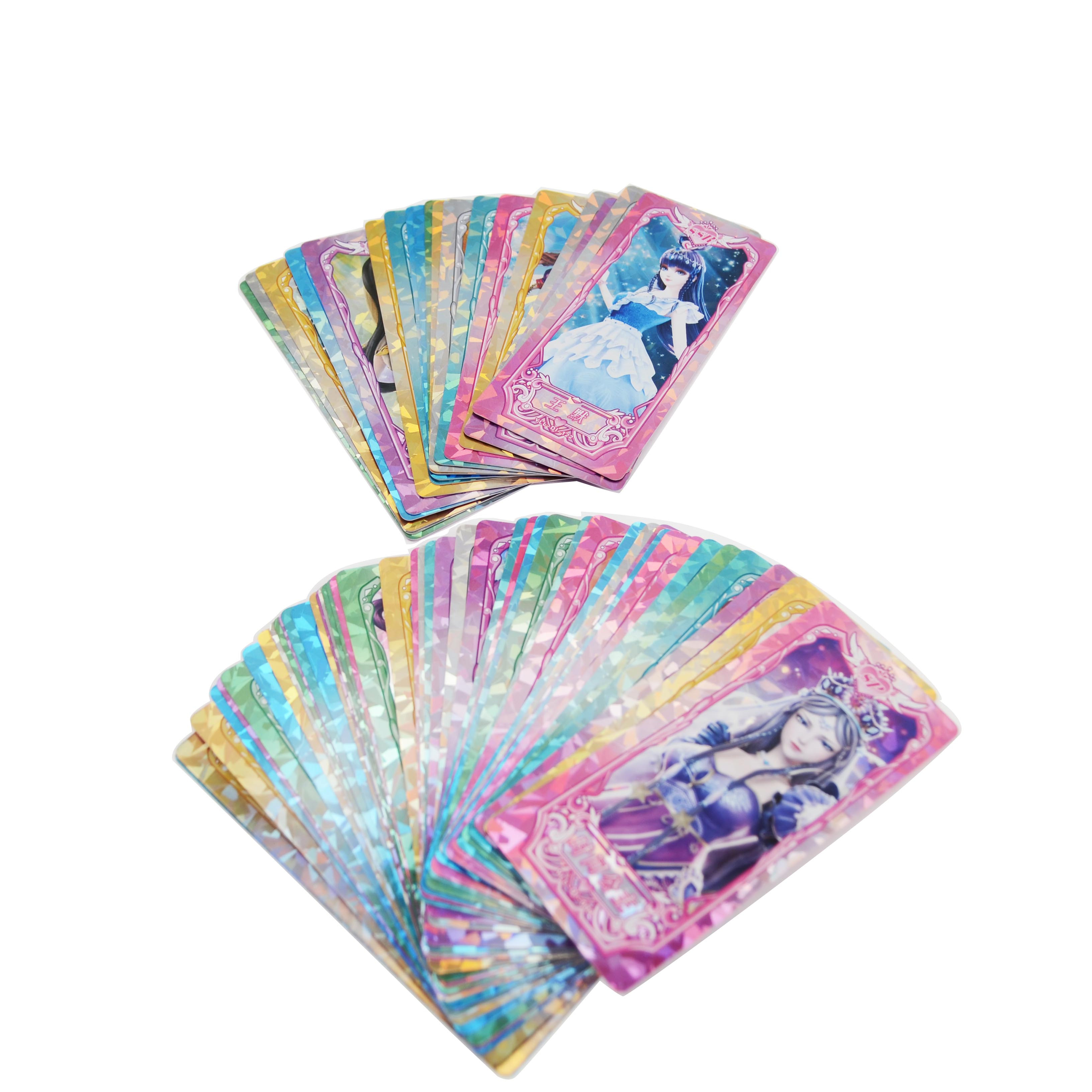 Professional Custom Top Quality Anime Game Holographic Craft Play Paper Trading Card