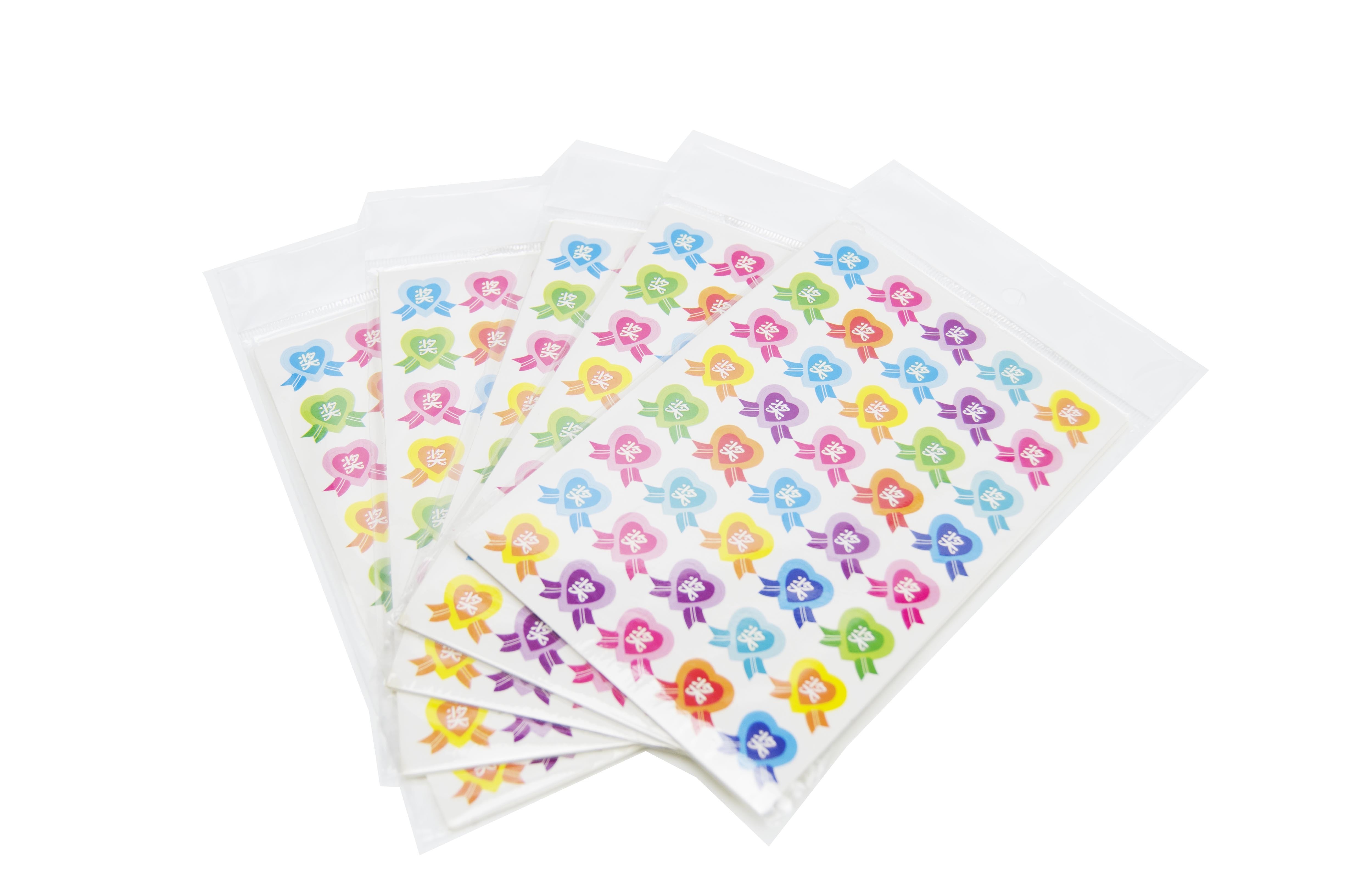 Factory Price Custom Printed Decorative Motivational Stickers Sheet Cute Smile Face Stickers For Kids