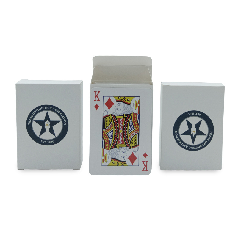 Personalization Printed Design Glossy/Matte Varnish Paper Luxury Playing Cards Family Poker Cards Custom Printing