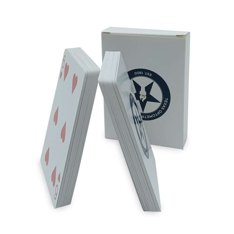 Personalization Printed Design Glossy/Matte Varnish Paper Luxury Playing Cards Family Poker Cards Custom Printing