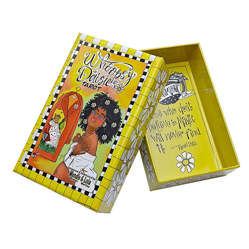 Custom Made High Quality  Paper Playing Cards New Fancy Oracle Card Tarot Card Deck Printing