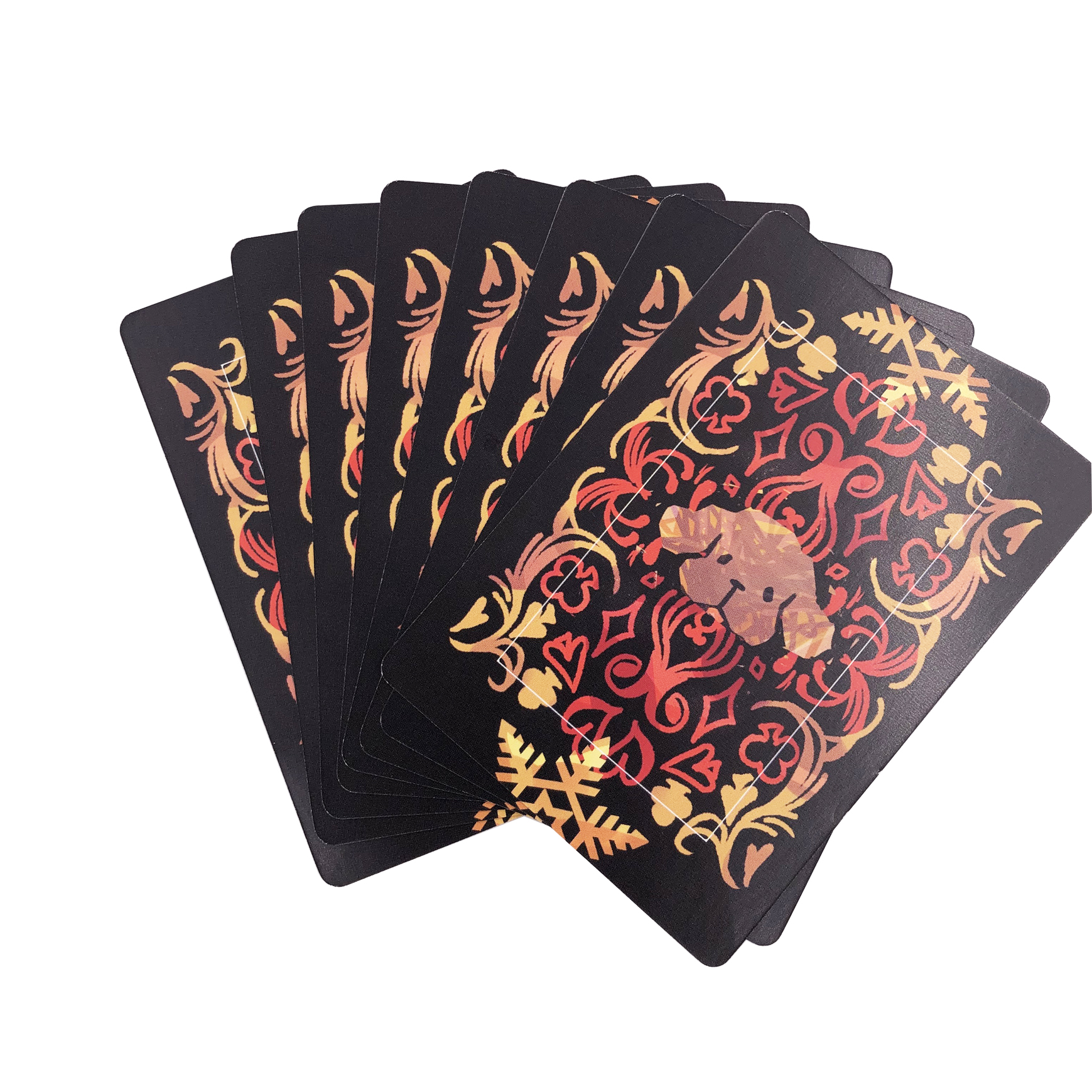 Customizable Playing Cards Premium Quality Black Deck Of Cards Poker