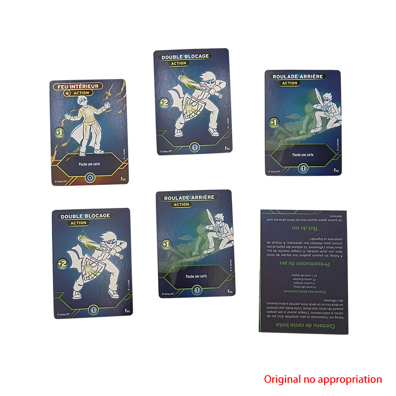 Guangdong Bayaya Origin OEM Custom Anime Playing Cards Manufacture for Trading and Collection