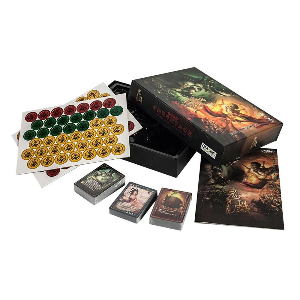 Board Game Top Manufacturer High Quality Custom Horror Board Game With Plastic Tray