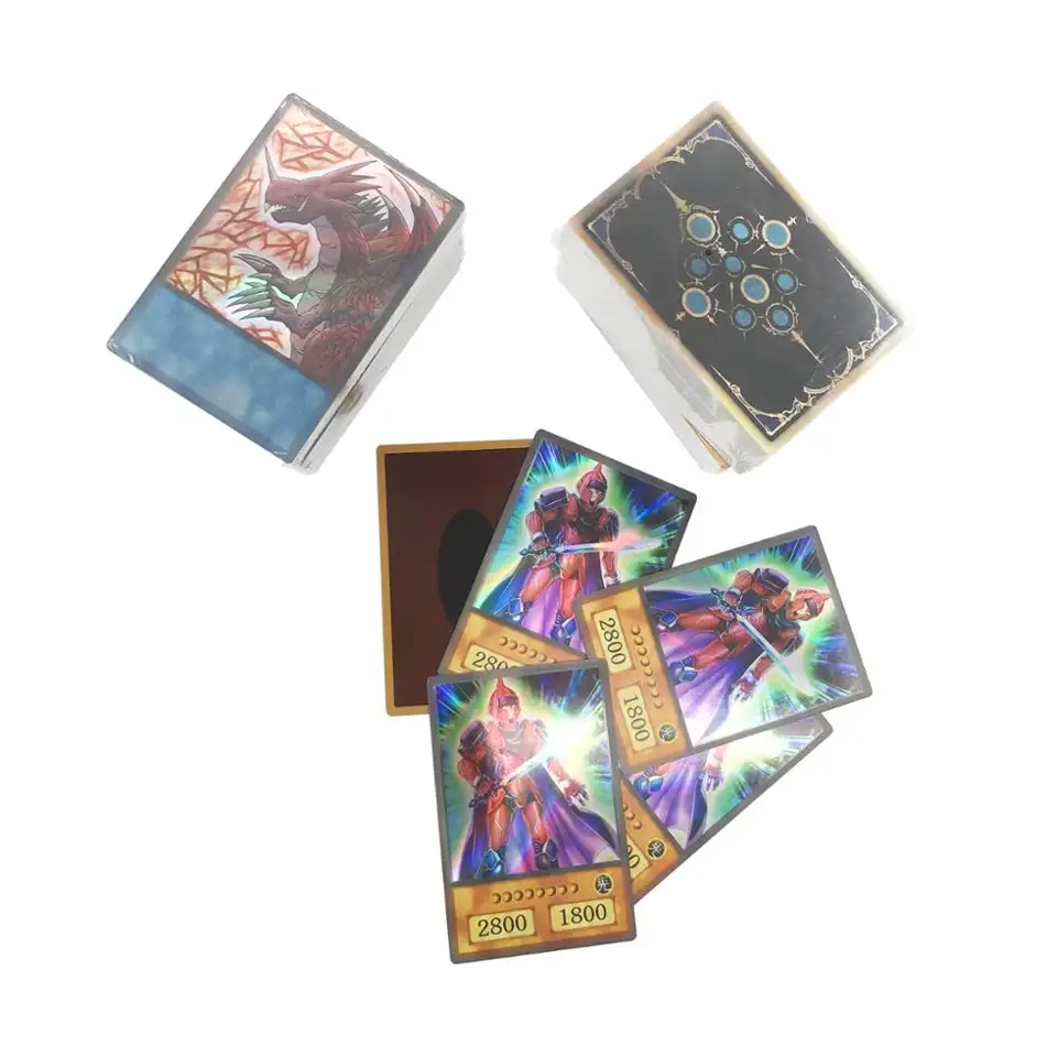 Factory Custom Holographic Trading Cards Rare Effect Card Game