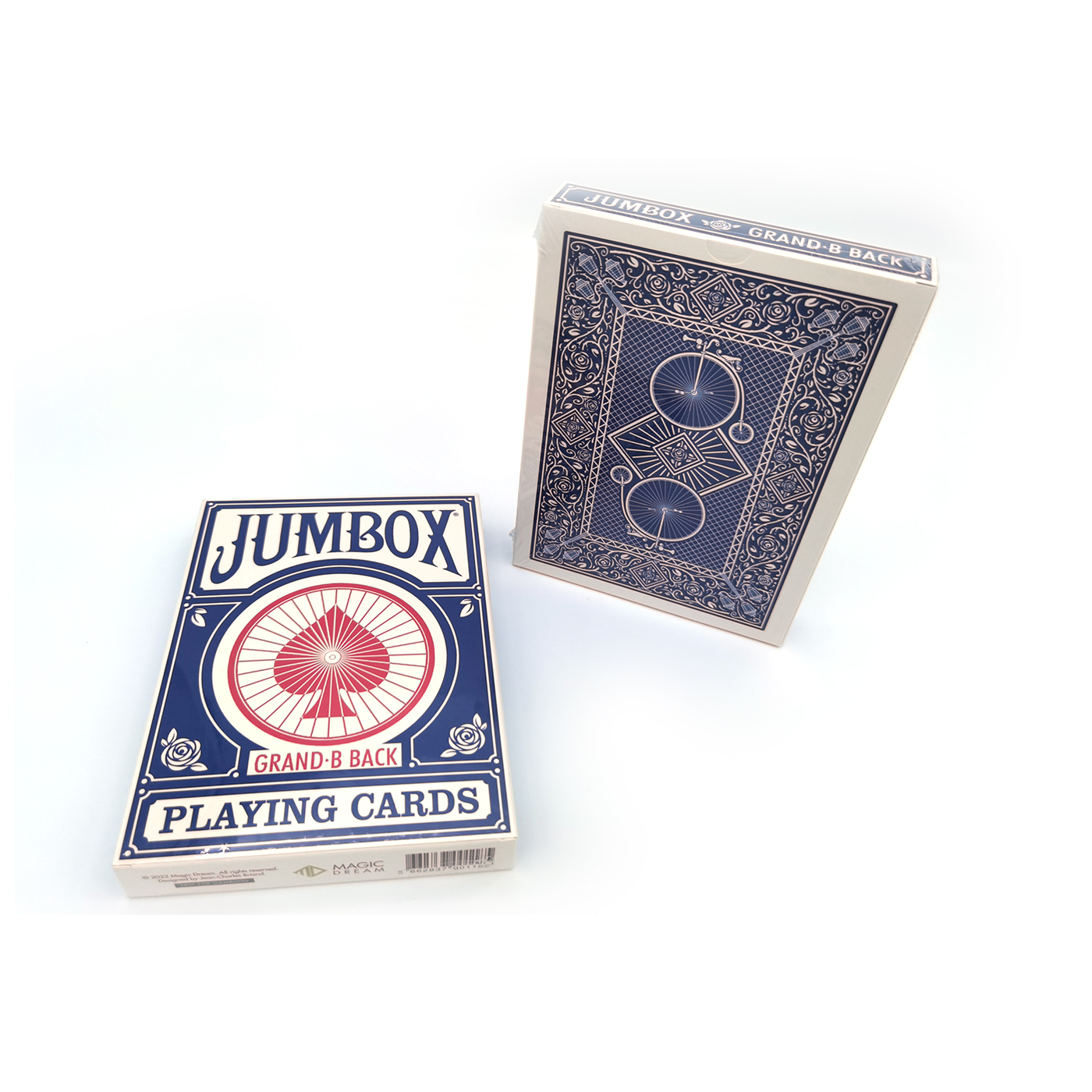 Custom Printing Big Size Paper Poker  Luxury Jumbo Index Playing Cards