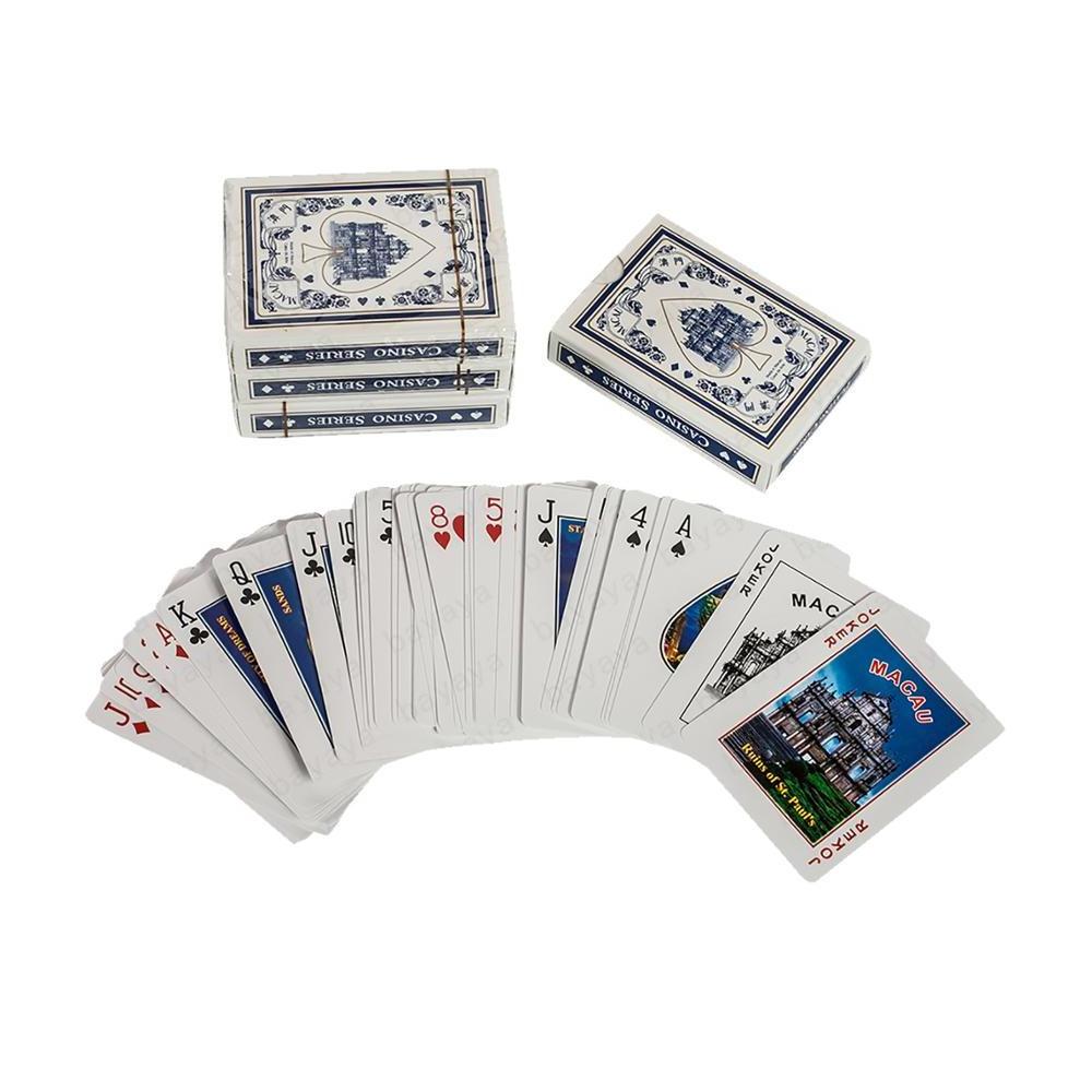 Custom Nice Printing MACAU Poker Card Club Casino Playing Cards Standard