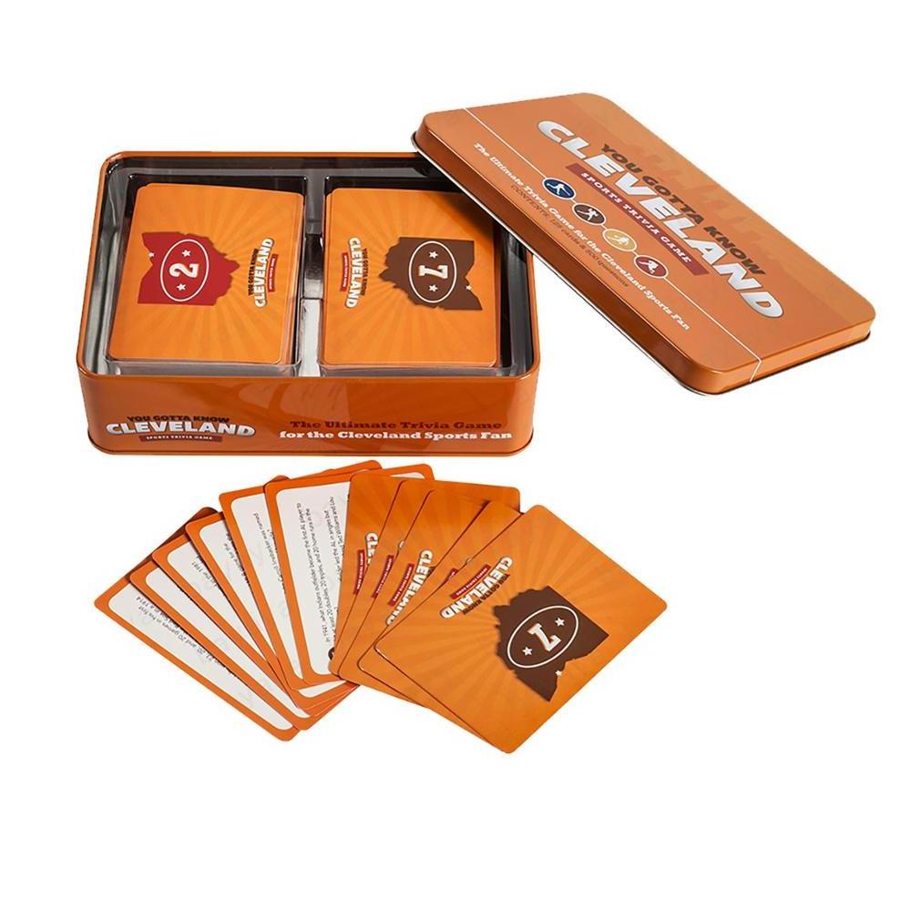 Custom Metal Double Deck Tin Box Playing Cards