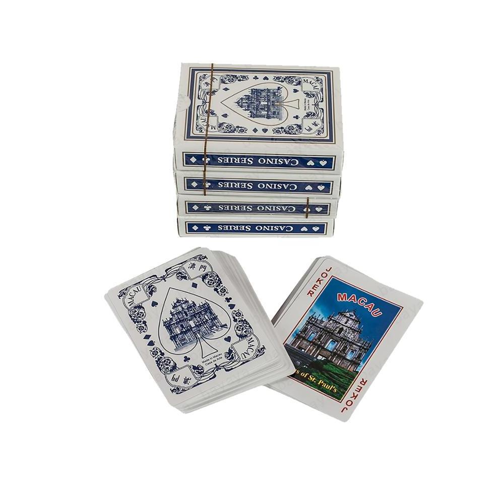 Custom Nice Printing MACAU Poker Card Club Casino Playing Cards Standard