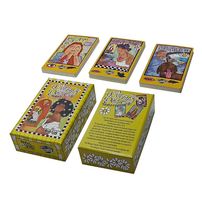 Custom Made High Quality  Paper Playing Cards New Fancy Oracle Card Tarot Card Deck Printing