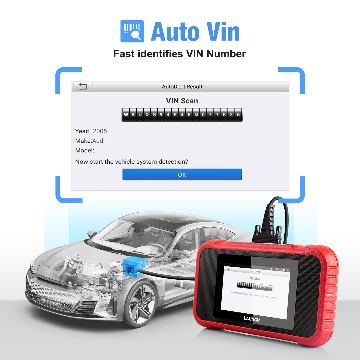 2024 New Arrivals LAUNCH X431 CRP129E ELM327 ECU Automotive OBD Auto OBD2 WiFi/ BT Car Scanner Vehicle Diagnostic Tool