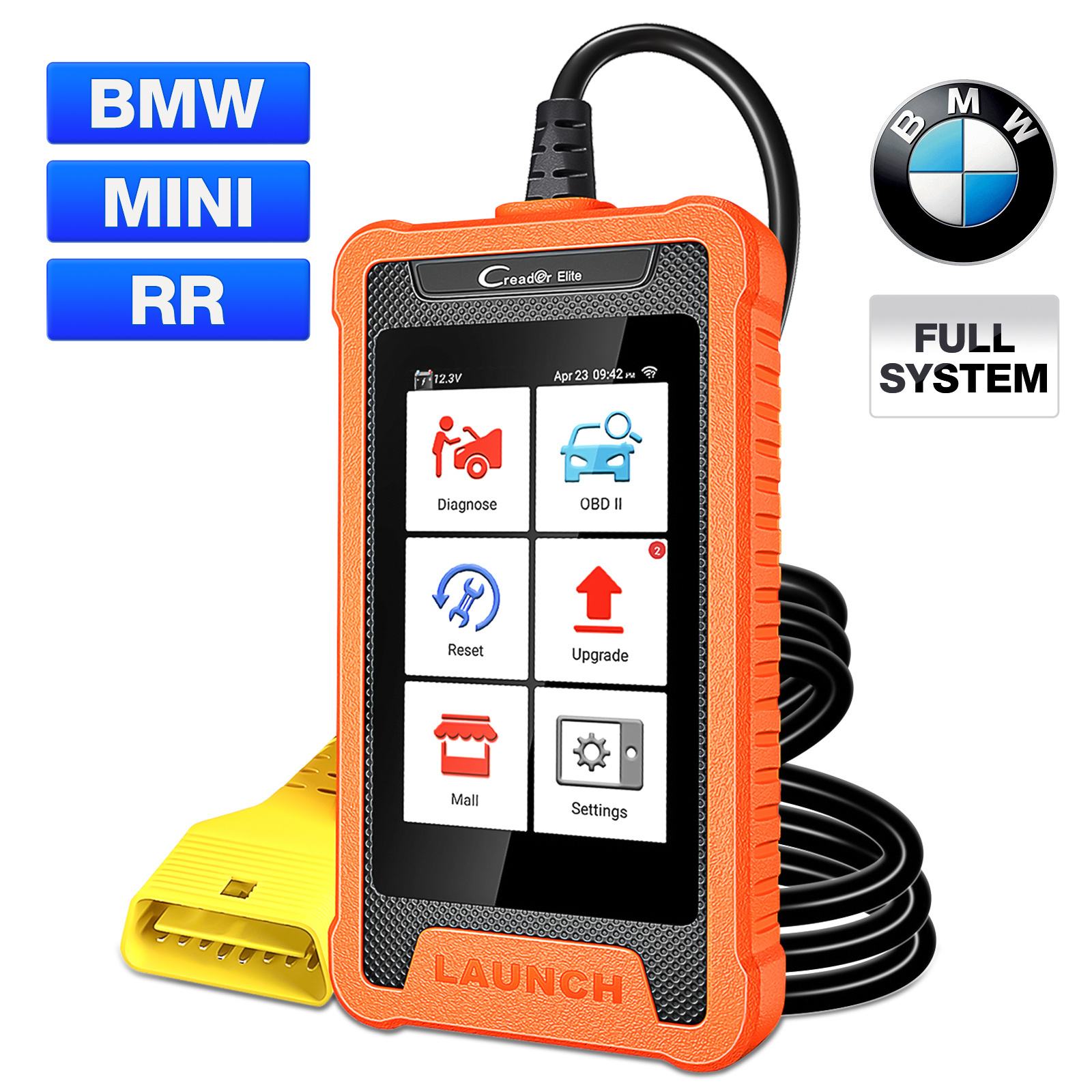 New Version LAUNCH X431 Elite obd obd2 Scanner Fault Code Reader Automotive Diagnostic OBD2 For BMW