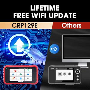 Launch CRP129E Elite Vehicle Diagnostic Tool Car OBD2 Scanner with 8 Special Service Auto Engine Analyzer Lifetime Free