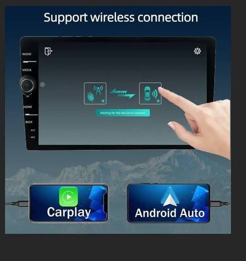 Touch Screen Android Autoradio Car Radio 2.5D GPS NavigationMultimedia Player 2 Din Knob Car Audio Stereo