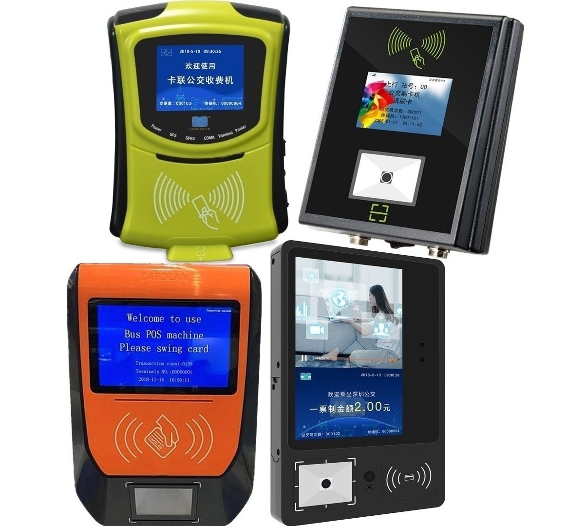 Pay transport Amusement Park ticket machine support reader nfc display 4G