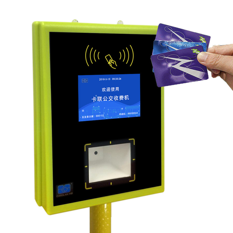 Parking ticket machine smart card card reader small handheld payment device with built in thermal printer