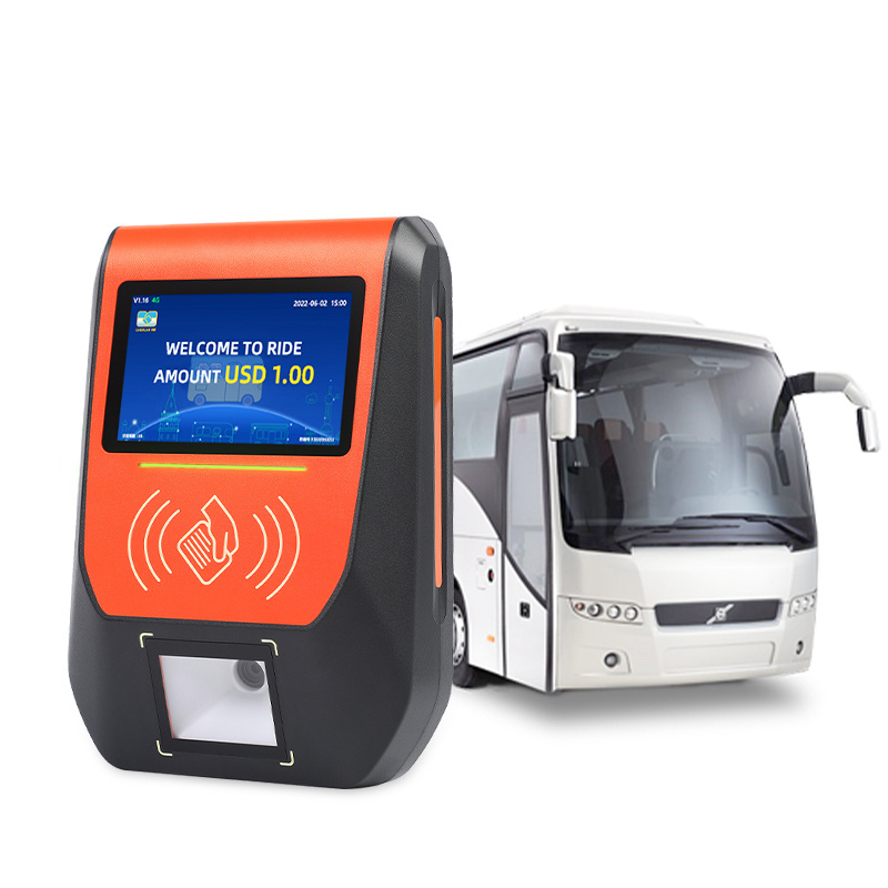 Android Bus Pos qr Reader Writer Parking Payment Machine With Bus Ticket Software