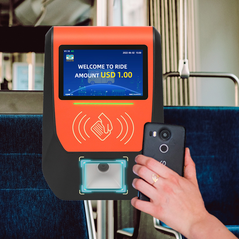 Bus POS Card Validator for Quick Automatic Fare Collection on Bus Support GPRS Real Time Data Transmission